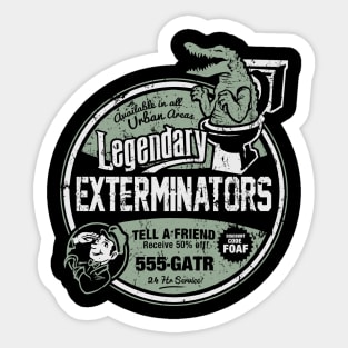 Legendary Exterminators Sticker